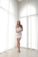 Load image into Gallery viewer, Silk Harmony Nightdress - White
