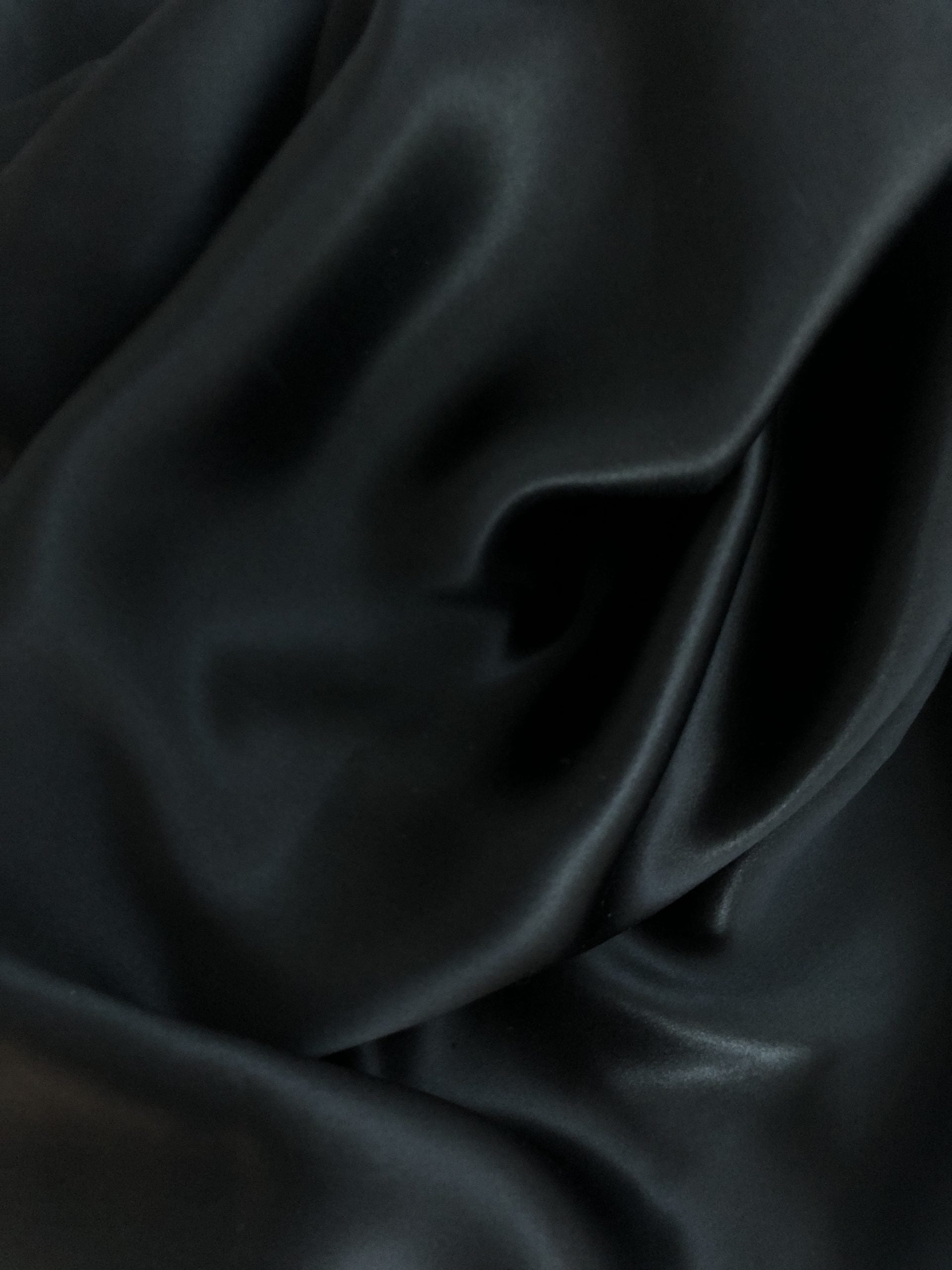 Silk Harmony Nightdress - Black