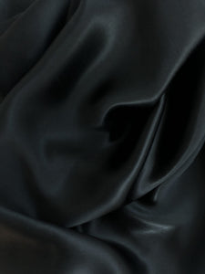 Silk Harmony Nightdress - Black